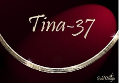 Tina 37 - náramek zlacený